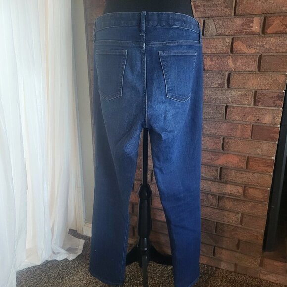 GAP 1969 Straight Leg Blue Jeans - Size 31 - Picture 3 of 9